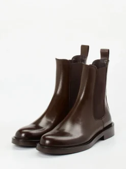 Konstantin Starke – Chelsea Boots aus Kalbleder Dunkelbraun