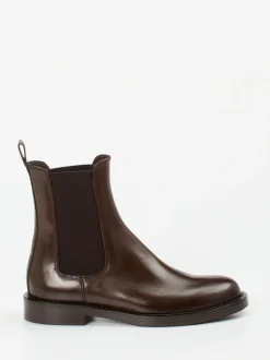 Konstantin Starke – Chelsea Boots aus Kalbleder Dunkelbraun