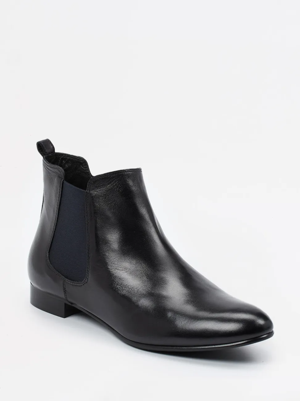 Konstantin Starke – Chelsea Boots aus Lammleder blau
