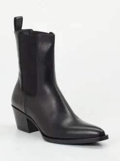 Konstantin Starke – Chelsea Boots aus Kalbleder schwarz