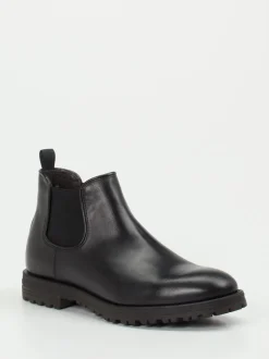 Konstantin Starke – Chelsea Boots aus Kalbleder Schwarz