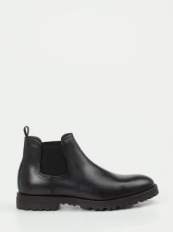 Konstantin Starke – Chelsea Boots aus Kalbleder Schwarz