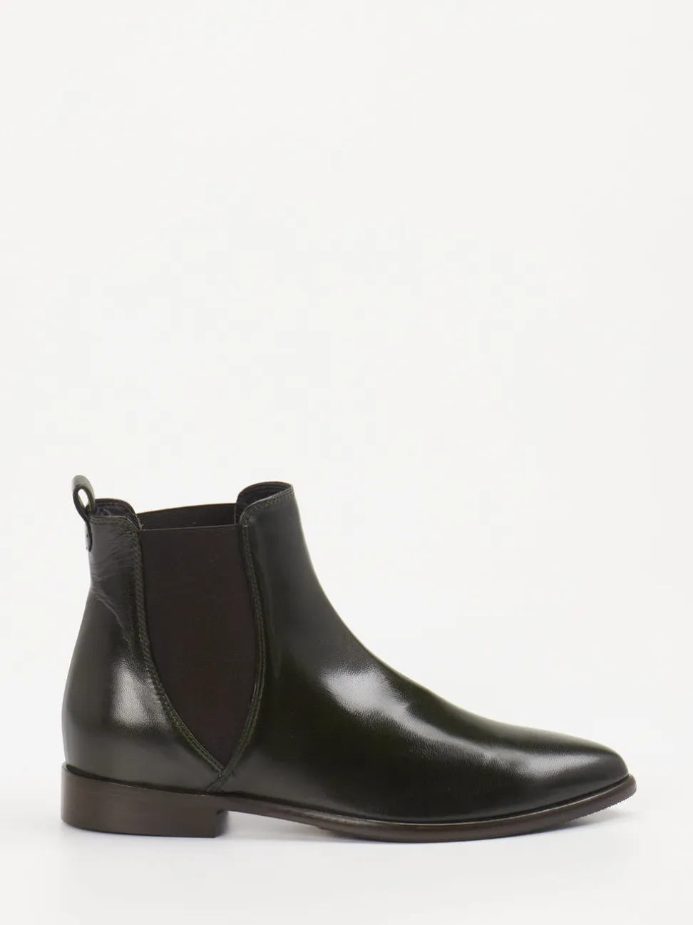Konstantin Starke – Chelsea Boots aus Lammleder grün