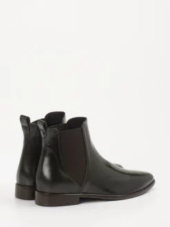 Konstantin Starke – Chelsea Boots aus Lammleder grün