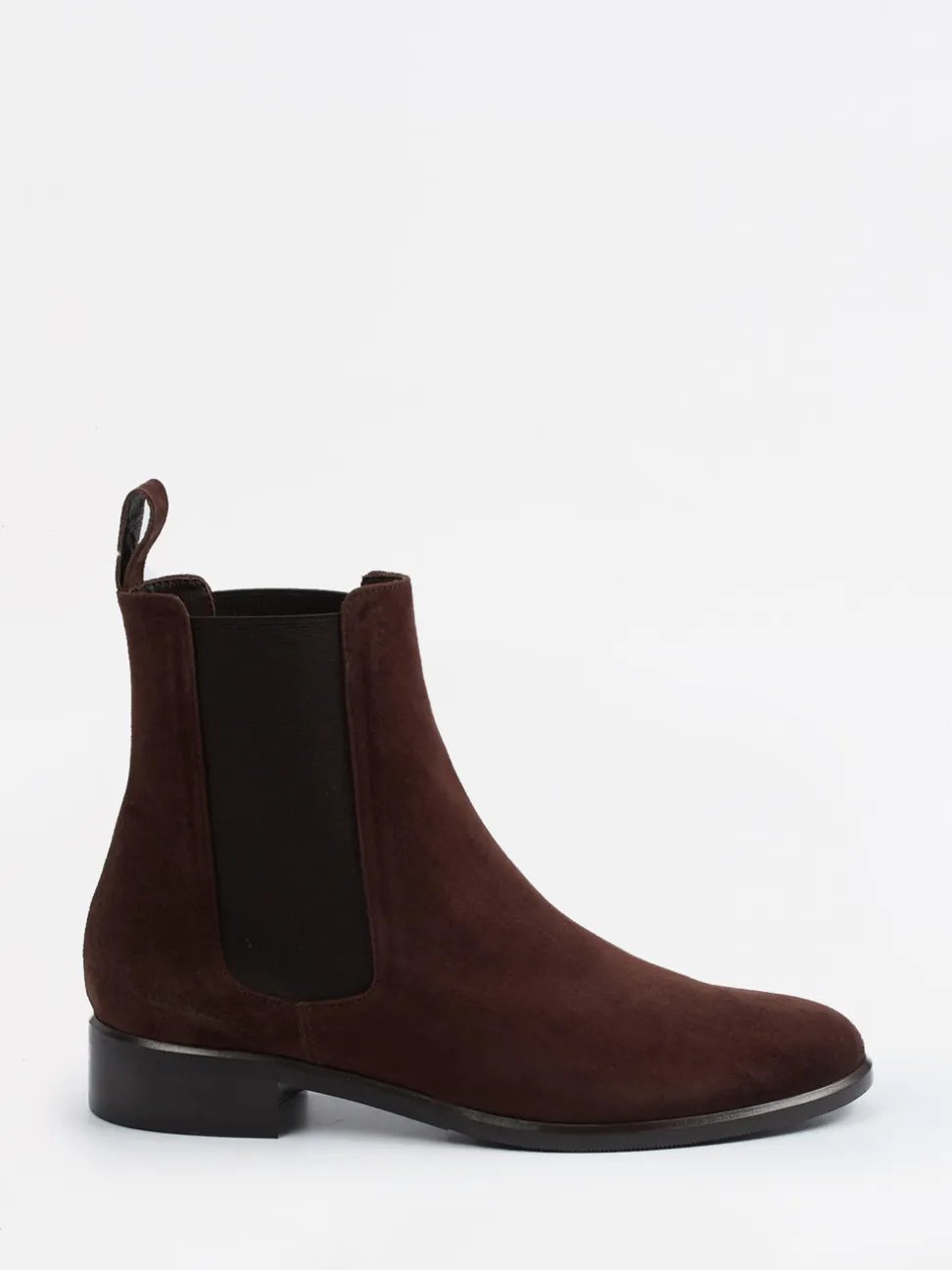 Konstantin Starke – Chelsea Boots aus Veloursleder Dunkelbraun