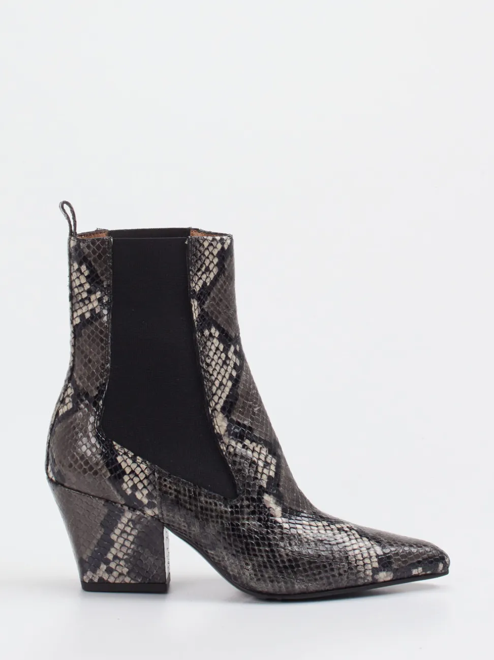 Konstantin Starke – Chelsea Boots aus Lammleder grau
