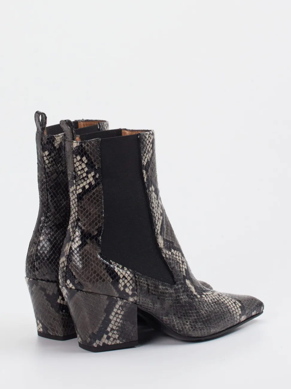 Konstantin Starke – Chelsea Boots aus Lammleder grau