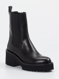Konstantin Starke – Chelsea Boots aus Kalbleder schwarz