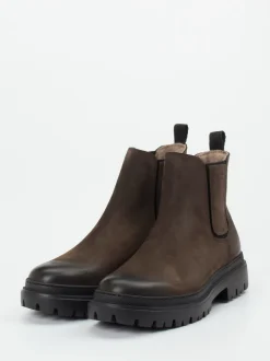 Konstantin Starke – Chelsea Boots aus Nubukleder braun