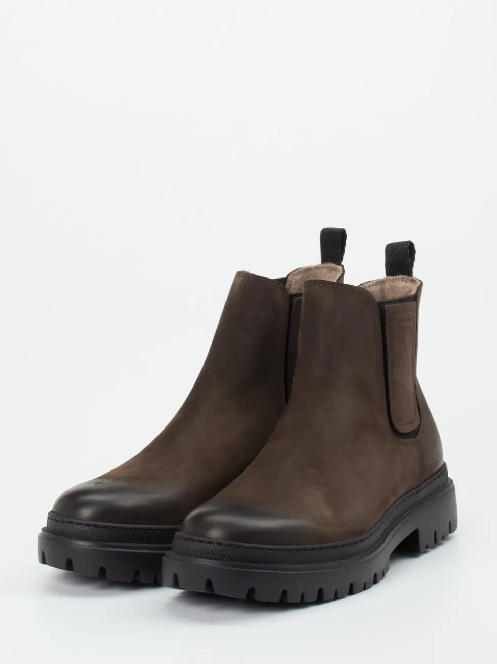 Konstantin Starke – Chelsea Boots aus Nubukleder braun