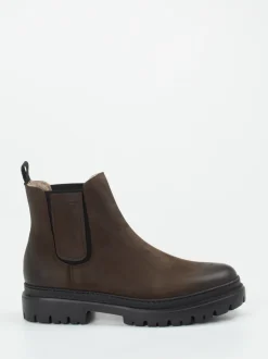 Konstantin Starke – Chelsea Boots aus Nubukleder braun