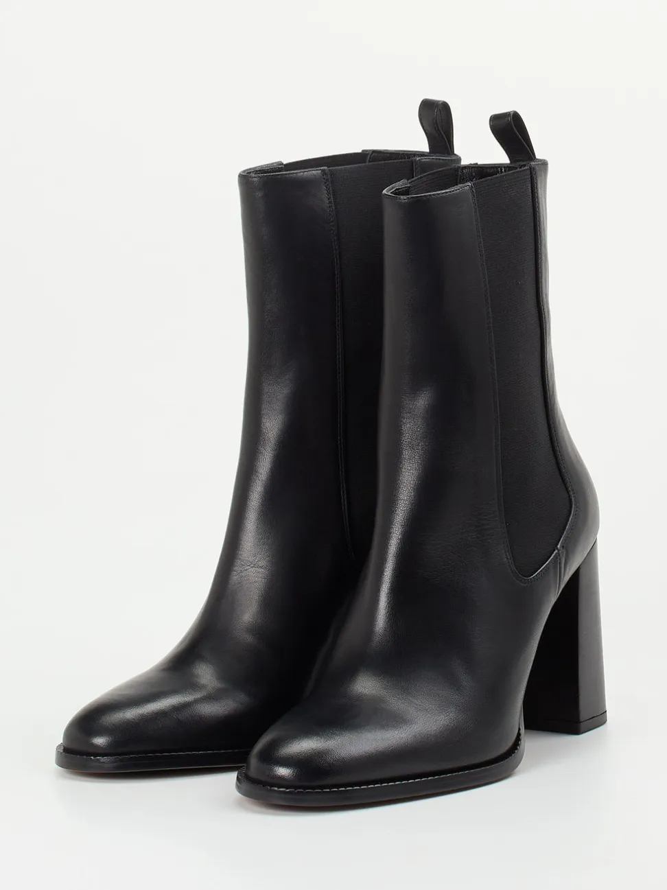 Konstantin Starke – Chelsea Boots aus Lammleder schwarz