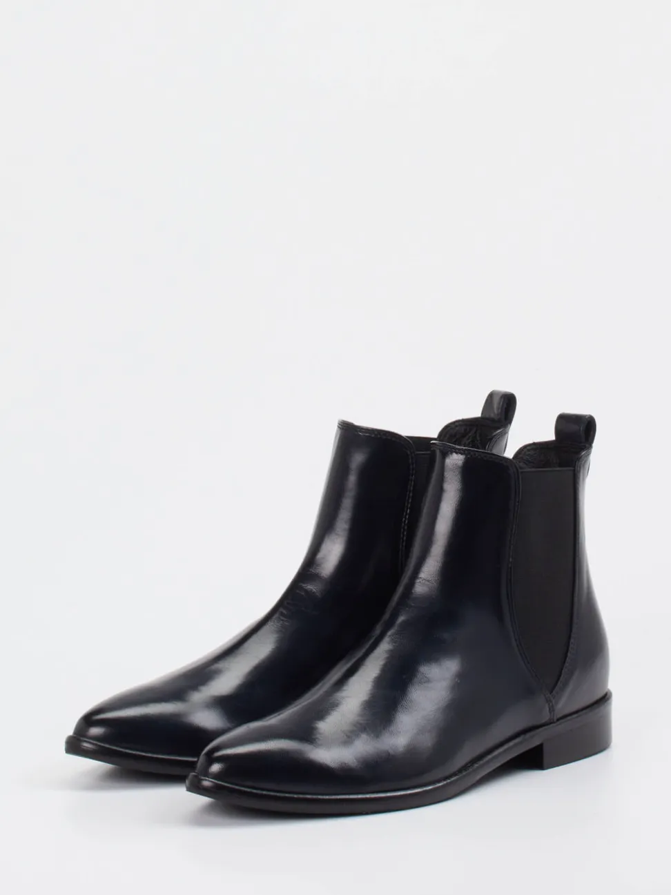 Konstantin Starke – Chelsea Boots aus Lammleder Blau