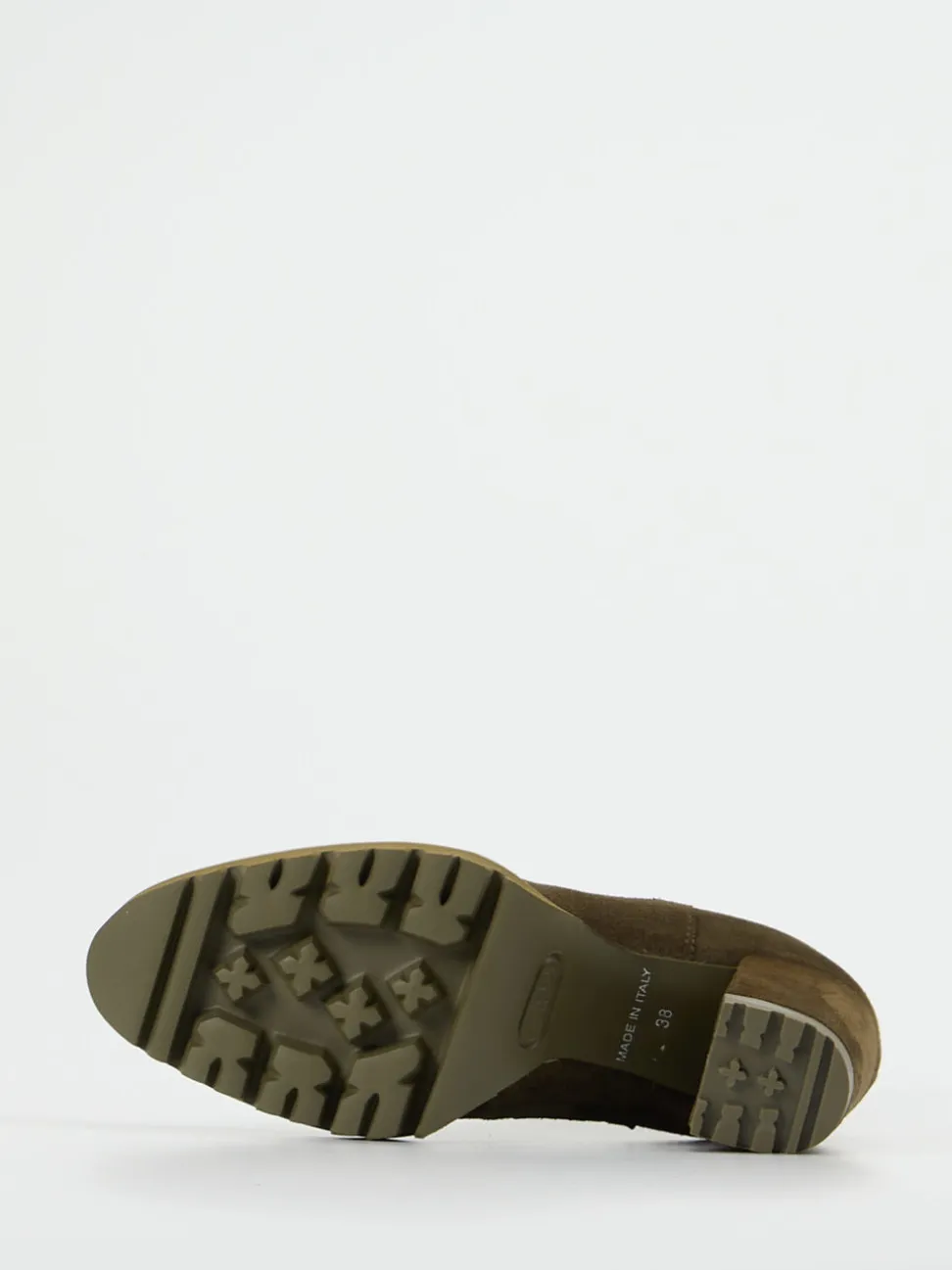 Konstantin Starke – Chelsea Boots aus Veloursleder oliv