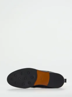 Konstantin Starke – Chelsea Boots aus Kalbleder blau