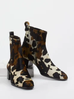 Konstantin Starke – Chelsea Boots aus Ponyfell dunkelbraun