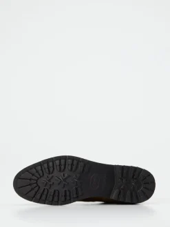 Konstantin Starke – Chelsea Boots aus Veloursleder Braun