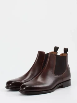 Konstantin Starke – Chelsea Boots aus Kalbleder Dunkelbraun