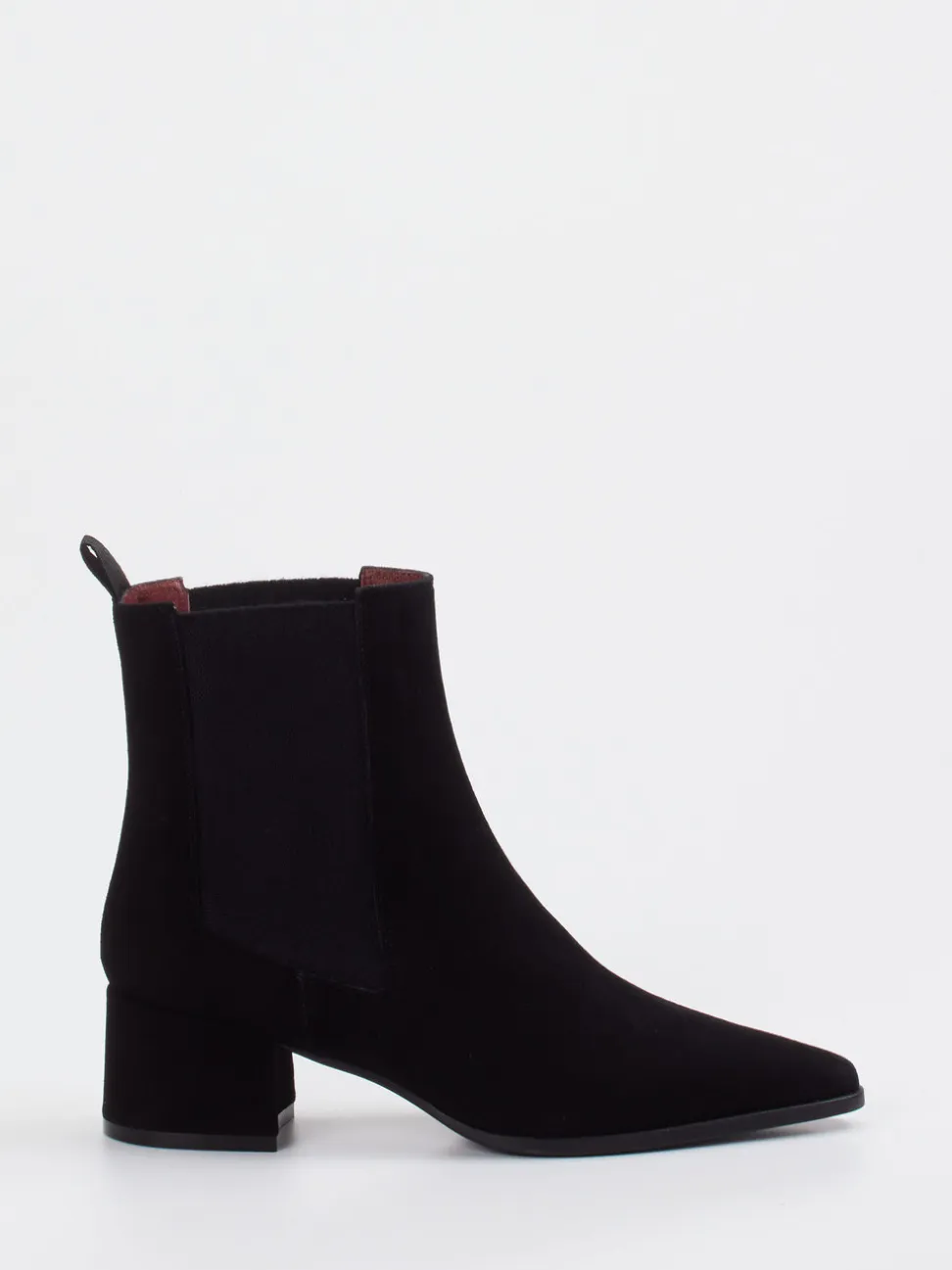 Konstantin Starke – Chelsea Boots aus Veloursleder Schwarz