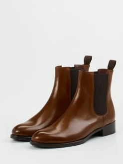 Konstantin Starke – Chelsea Boots aus Kalbleder braun