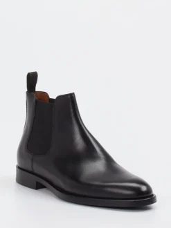 Konstantin Starke – Chelsea Boots aus Kalbleder Schwarz