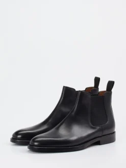 Konstantin Starke – Chelsea Boots aus Kalbleder Schwarz