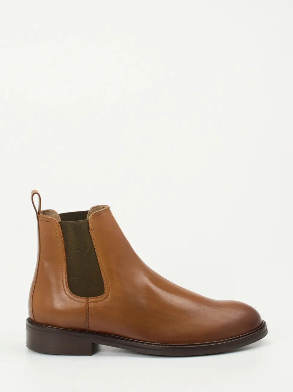 Konstantin Starke – Chelsea Boots aus Kalbleder cognac