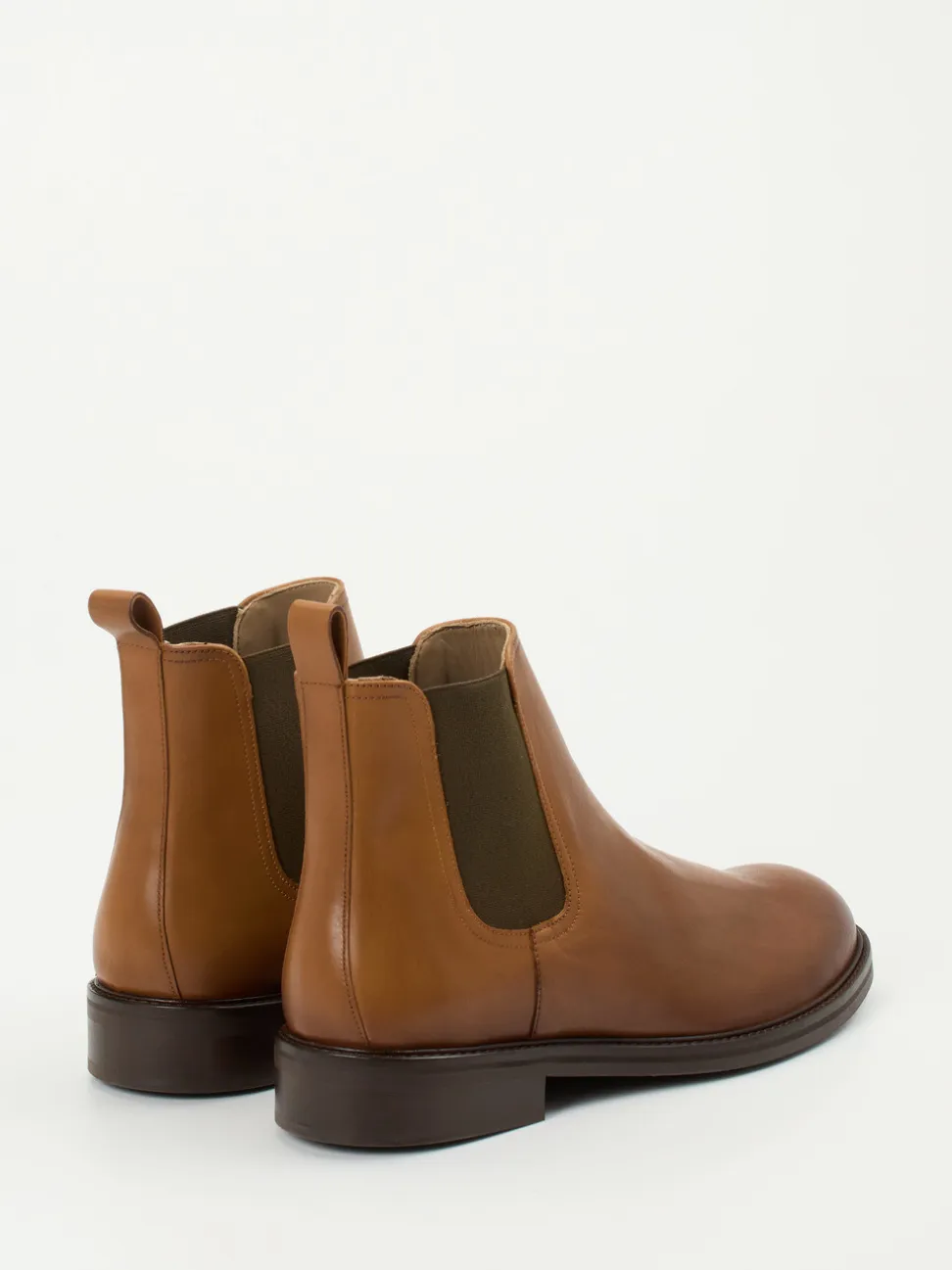 Konstantin Starke – Chelsea Boots aus Kalbleder cognac