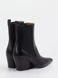 Konstantin Starke – Chelsea-Stiefelette aus Lammleder schwarz