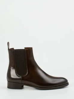 Konstantin Starke – Chelsea Boots aus Kalbleder Dunkelbraun