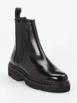 Konstantin Starke – Chelsea Boots aus Lammleder Schwarz