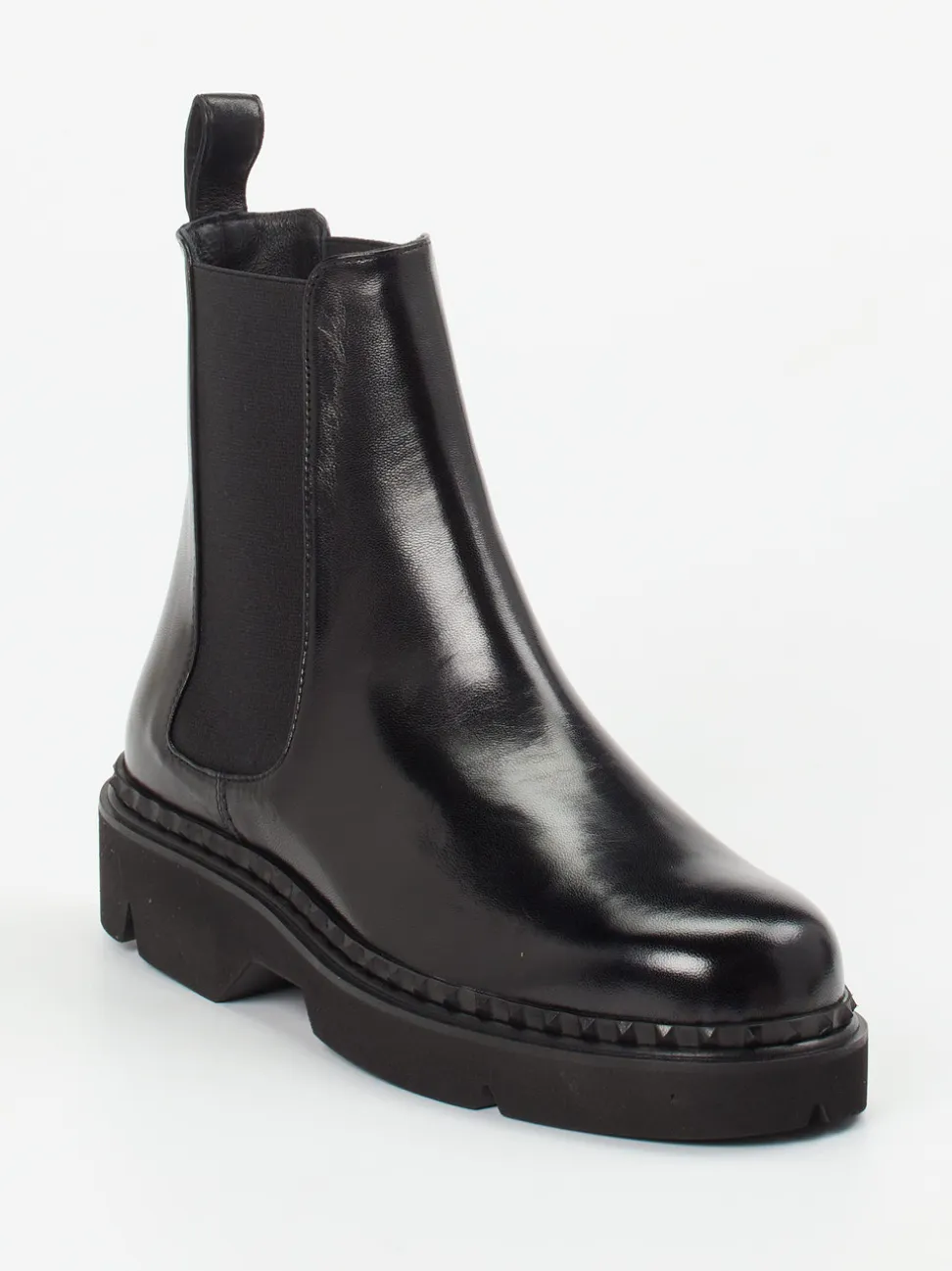 Konstantin Starke – Chelsea Boots aus Lammleder Schwarz