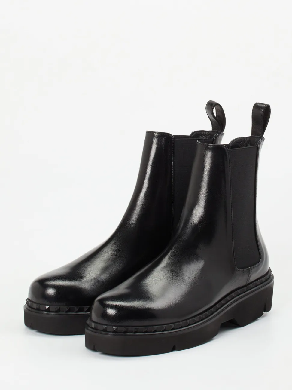 Konstantin Starke – Chelsea Boots aus Lammleder Schwarz