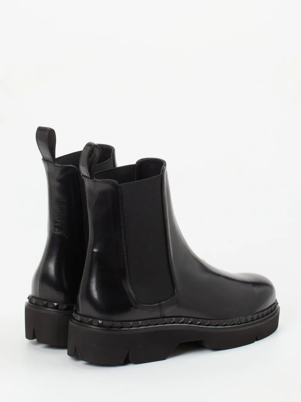 Konstantin Starke – Chelsea Boots aus Lammleder Schwarz