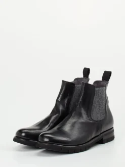 Konstantin Starke – Chelsea Boots aus Känguruleder schwarz