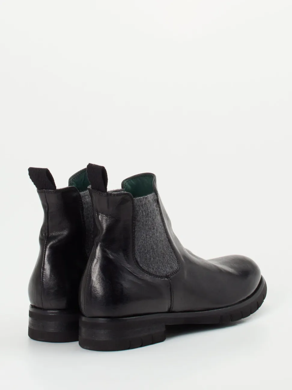 Konstantin Starke – Chelsea Boots aus Känguruleder schwarz
