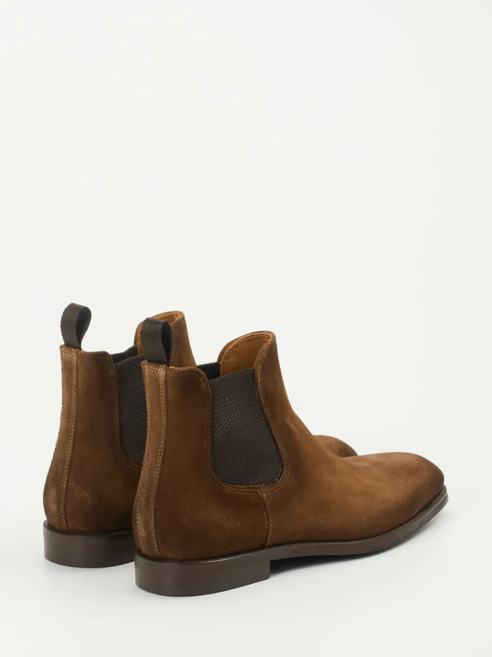 Konstantin Starke – Chelsea Boots aus Veloursleder braun
