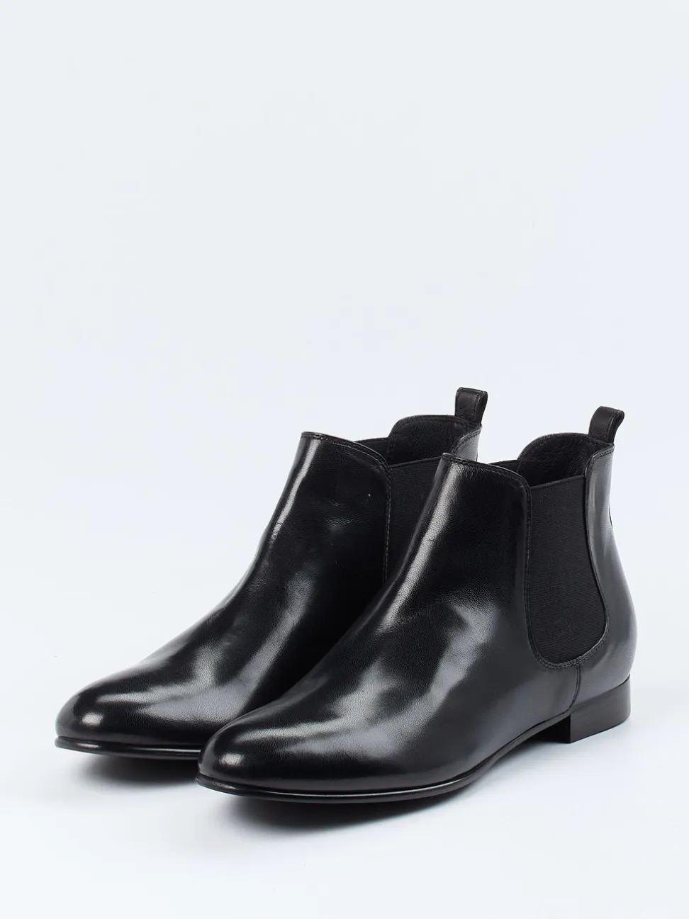 Konstantin Starke – Chelsea Boots aus Lammleder schwarz