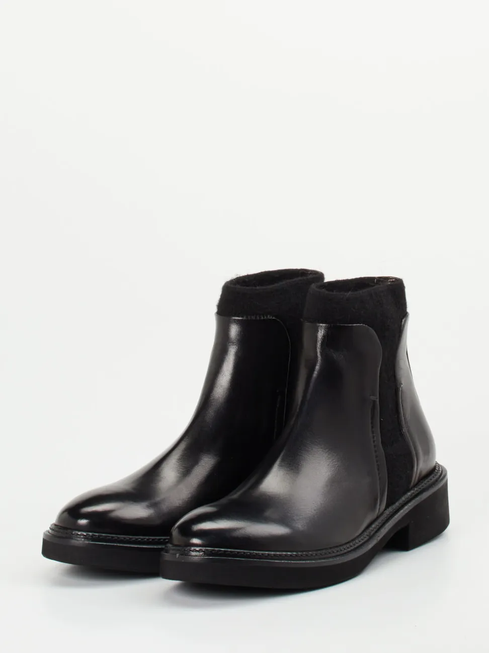 Konstantin Starke – Chelsea Boots aus Kalbleder Schwarz