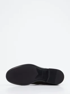 Konstantin Starke – Chelsea Boots aus Veloursleder Dunkelbraun