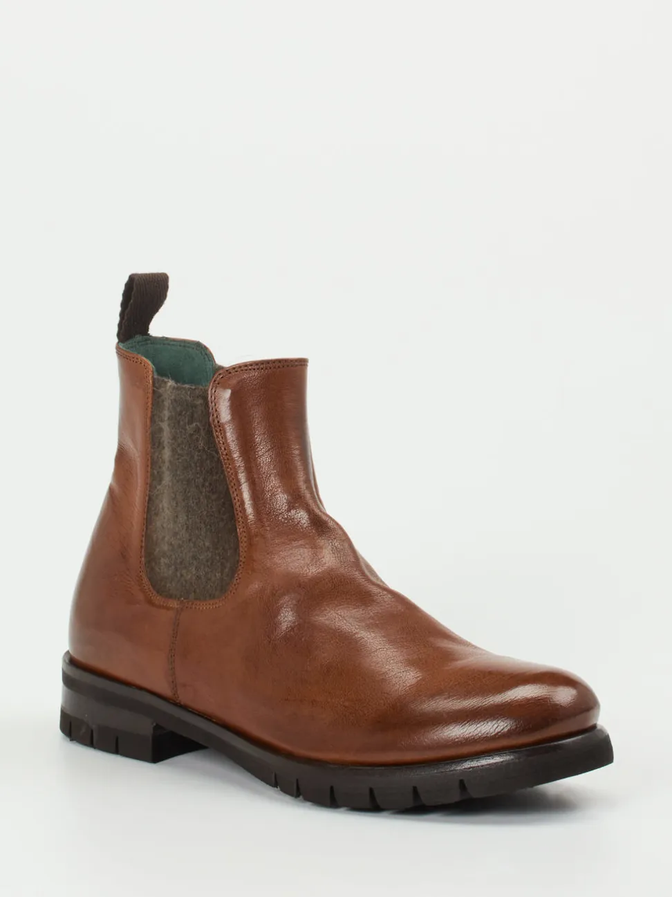 Konstantin Starke – Chelsea Boots aus Känguruleder cognac