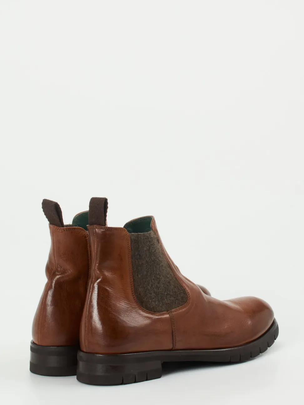 Konstantin Starke – Chelsea Boots aus Känguruleder cognac
