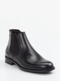 Konstantin Starke – Chelsea Boots aus Kalbleder schwarz