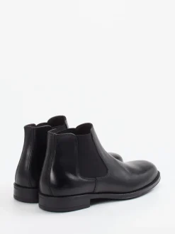 Konstantin Starke – Chelsea Boots aus Kalbleder schwarz