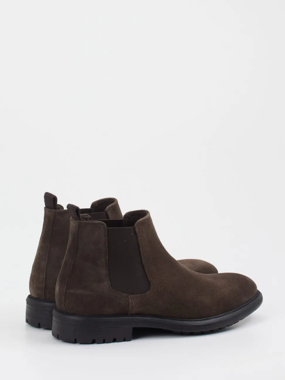 Konstantin Starke – Chelsea Boots aus Veloursleder braun