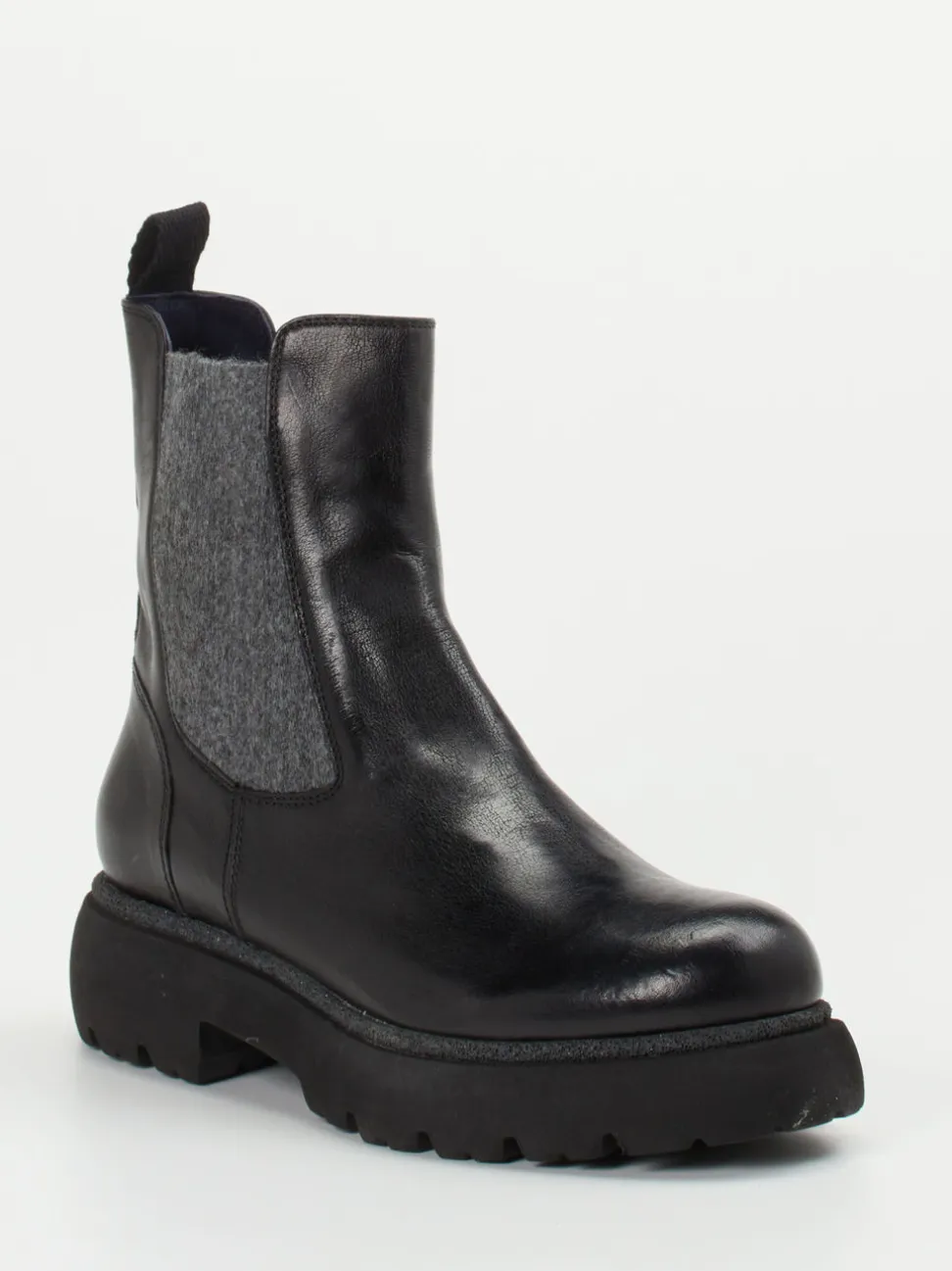 Konstantin Starke – Chelsea Boots aus Känguruleder schwarz