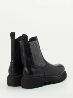 Konstantin Starke – Chelsea Boots aus Känguruleder schwarz