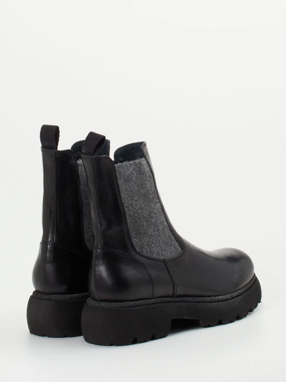 Konstantin Starke – Chelsea Boots aus Känguruleder schwarz