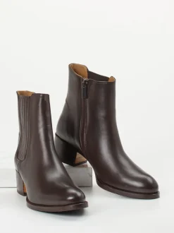 Konstantin Starke – Chelsea Boots aus Kalbleder Dunkelbraun