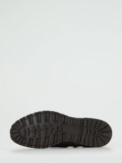 Konstantin Starke – Chelsea Boots aus Veloursleder olivgrün